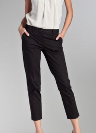 Черные брючки с замочками in wear