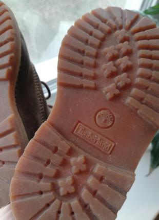Брендовые ботинки 100% кожа timberlend оригинал8 фото