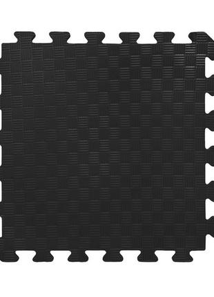 Мягкий пол коврик-пазл "радуга" eva-line 200*150*1 см черный/белый/красный2 фото