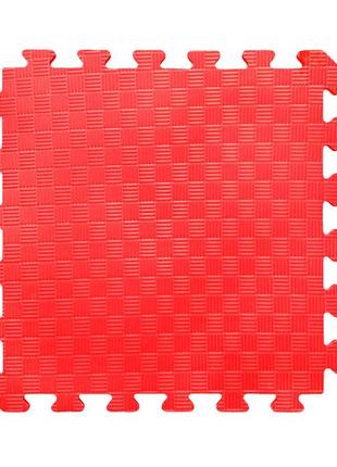 М'який підлога килимок-пазл "веселка" eva-line 200*150*1 см чорний/білий/червоний4 фото