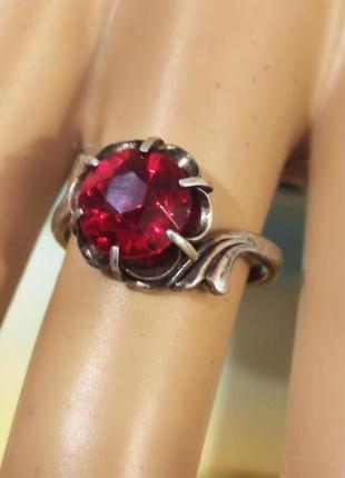 Кольцо серебряное,винтаж,проба 875,vintage stories
