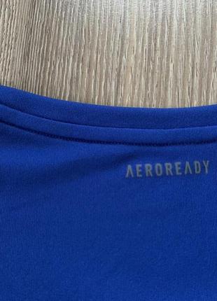 Женская спортивная футболка adidas aeroready7 фото