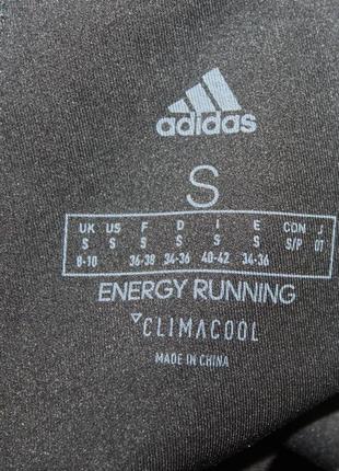 Лосины укороченные спортивные леггинсы бриджи adidas s-m2 фото