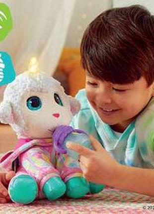 Интерактивный сладкий ягненок furreal friends sweet jammiecorn bedtime lamb hasbro