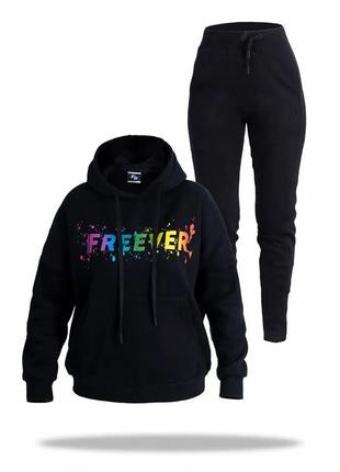 Спортивный костюм женский freever wf 5409 черный