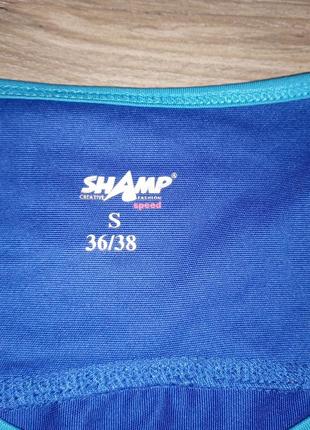 Жіноча спортивна футболка shamp англія розмір s2 фото