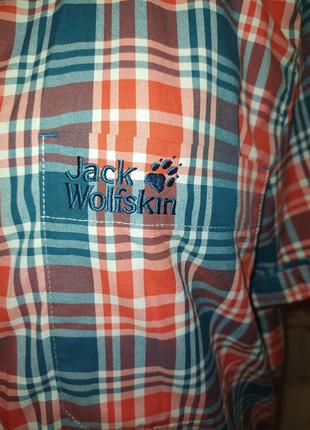 Мужская рубашка jack wolfskin2 фото