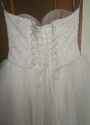 Платье на выпуск или свадебное5 фото
