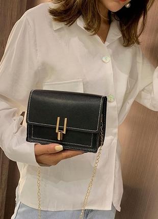 Стильна і модна жіноча міні сумочка клатч. маленька сумка на ланцюжку для дівчини різнокольорова7 фото