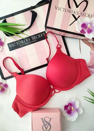 Victoria's secret original 34a 75a bombshell бюстгальтер з подвійним пуш ап1 фото