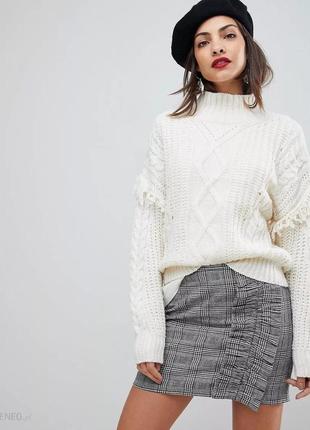 Светр, світер, кофта, в'язаний, молочний, беж, манго, mango 9