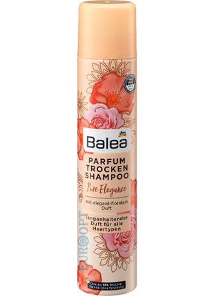 Парфюмированный сухой шампунь для волос balea trocken shampoo pure elegance 200 мл (германия)