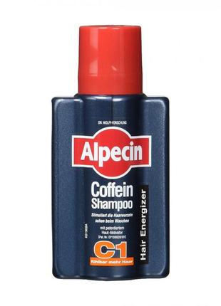 Чоловічий шампунь із кофеїном проти випадіння волосся alpecin c1 caffeine shampoo 75 мл німеччина