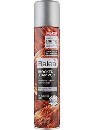 Сухий шампунь для темного волосся balea  trocken shampoo 200 мл (німеччина)1 фото