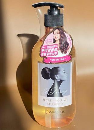 Корейський професійний шампунь для волосся jenny house self-up volume shampoo 500ml2 фото