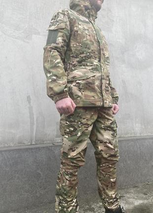 Костюм горка мультикам  тактический военный на флисе
