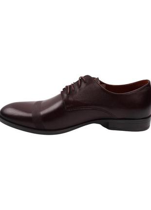 Туфли мужские giorgio коричневые натуральная кожа2 фото