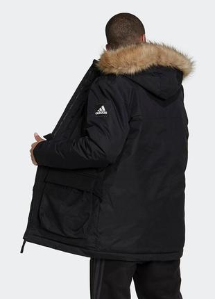 Куртка мужская парка adidas utilitas hood perf s(46)6 фото