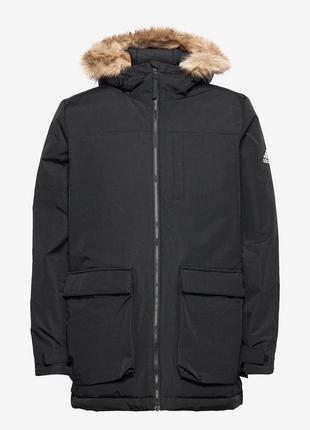 Куртка мужская парка adidas utilitas hood perf s(46)1 фото