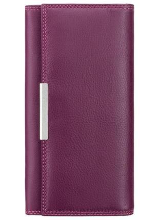 Гаманець жіночий visconti r11 paloma c rfid (plum multi)
