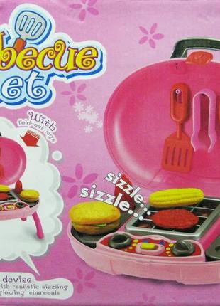 Ігровий набір барбекю барбекюшниця зі світловими та звуковими ефектами