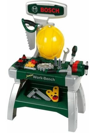 Игрушечный набор - мастерская "junior" детский станок с инструментами bosch (бош) от 3 лет (8612)