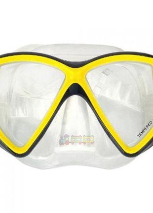 Дитяча маска для плавання swim gear intex 55980, колір жовтий