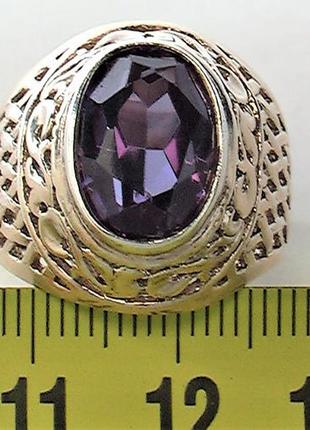 Кольцо перстень серебро ссср 875 проба 7,54 грамма размер 194 фото
