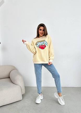 Плюшевый свитшот 4