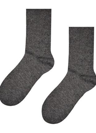 Зимние носки sox классические темно-серого цвета