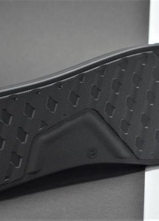 Чоловічі спортивні шкіряні туфлі велетні чорні vivaro 65555 фото