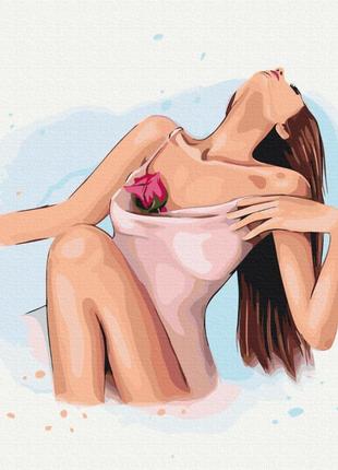 Картина по номерам "нежное прикосновение" © alla berezovska brushme bs53456 40х50 см