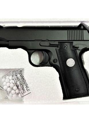 Игрушечный пистолет пистолет "browning mini" galaxy g2  пистолет на пульках, пистолет с шариками,2 фото