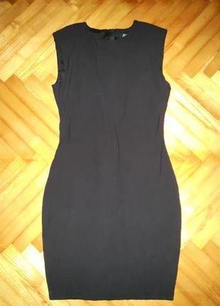 Элегантное лаконичное черное платье от guess by marciano! p-44(38)