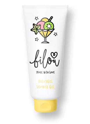 Гель для душу bilou " тропічний ківі" tropical kiwi shower gel