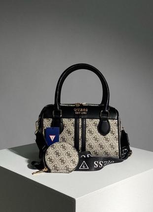 Сумка в стиле guess mini speedy grey 8