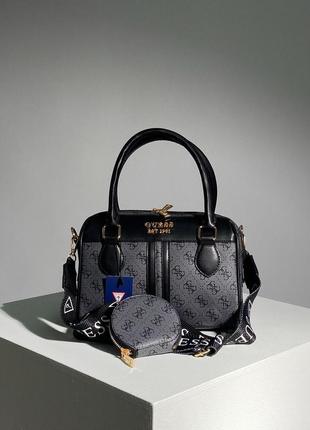 Сумка в стиле guess mini speedy blue 9