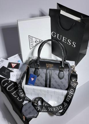 Сумка в стиле guess mini speedy blue