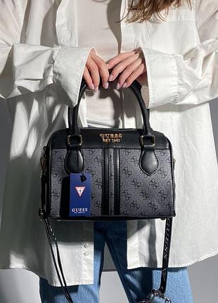 Сумка в стиле guess mini speedy blue 7