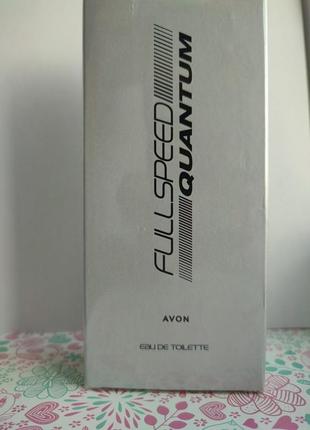 Туалетна вода full speed quantum avon для нього, 75 мл2 фото