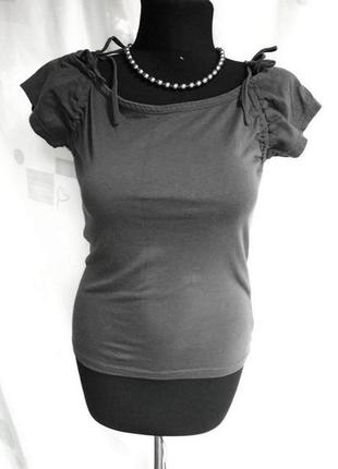 Футболка 44-46 only т. сіра