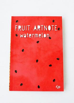 Блокнот а5 с цветными листами profi frutti watermelon 80 страниц арт. 902637