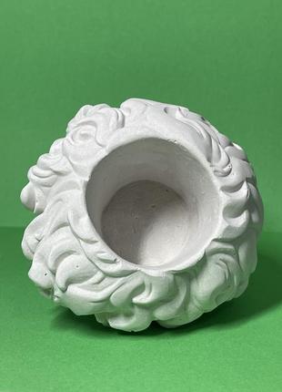 Кашпо дивод/голова давида/гипсовый козырь 4