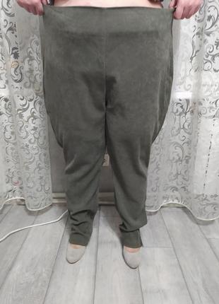Качественные брюки на пышные формы бедро 1402 фото