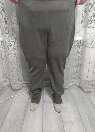 Качественные брюки на пышные формы бедро 1401 фото
