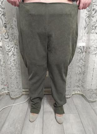 Качественные брюки на пышные формы бедро 1403 фото