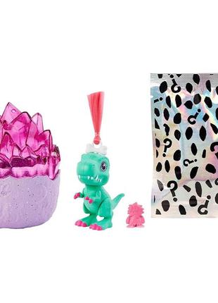 Cave club вихованець печерний клуб dino baby crystals wave 1 ігровий набір з аксесуарами (+слайм або пісок)