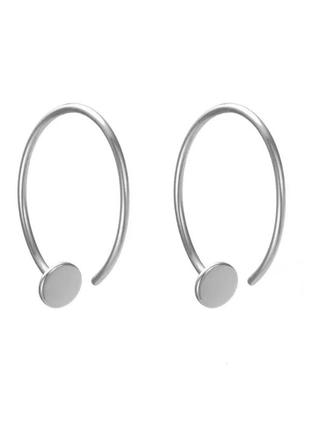 Сережки кільця серьги кольца