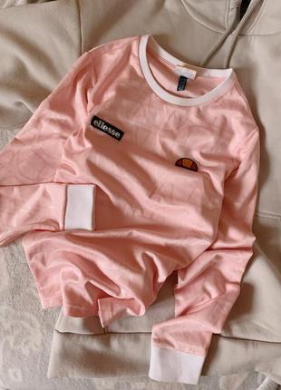 Кофта світшот ellesse рожева