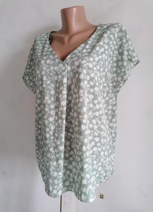 💚топ в стиле frankie shop 💚мятний топ в принт